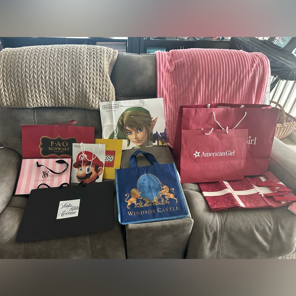 Assorted Shopping Bags Collection
